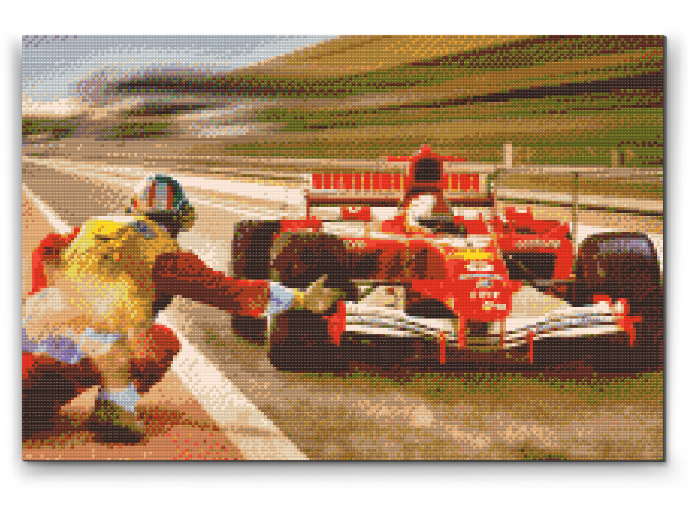 Diamantové malování - Racing Formula